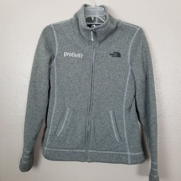 The North Face Jackets & Blazers - The North Face Gray Full Zip Fleece Jacket S